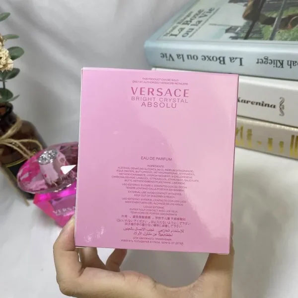 Versace Rose Red Diamond Crystal Women's Red Eau de Parfum 90ml - Image 3
