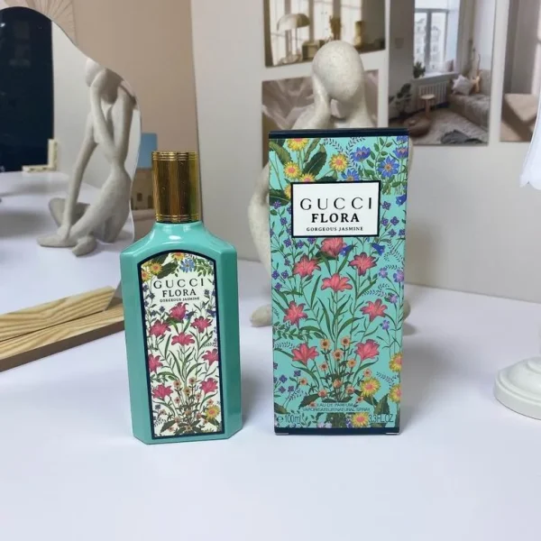 GUCCI green Qimeng jasmine fragrance women's perfume 100ml - Image 5