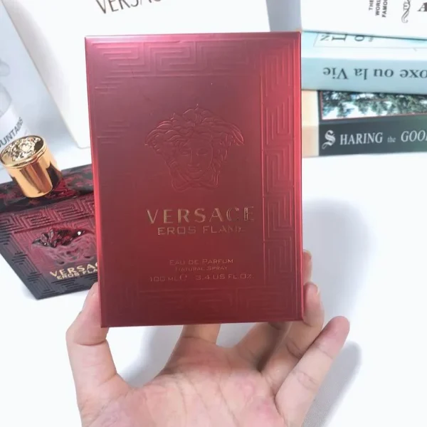 Versace new red Eros Eau de Parfum for men new red bottle 100ml. - Image 3