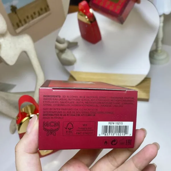 MCM2022 Grand Ceremony Limited Edition Red Backpack Concentrated perfume 75ml - Image 3