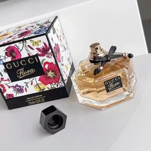 Gucci Flower Dance Black Cover Rose Women's Perfume EDP Fragrance 75ML - Image 5