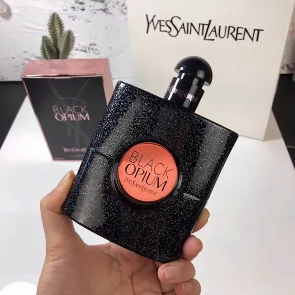 YSL Saint Laurent Black Opium Black Opium Women's Perfume Rock Black Opium EDP 90ml - Image 3