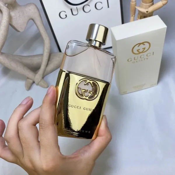 Gucci Guilty Femme 19 years of golden uninhibited sin love women's perfume 90ML - Image 4