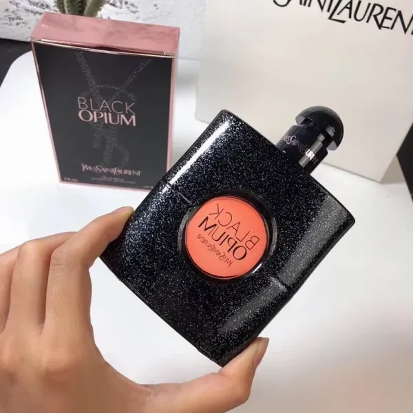 YSL Saint Laurent Black Opium Black Opium Women's Perfume Rock Black Opium EDP 90ml - Image 4