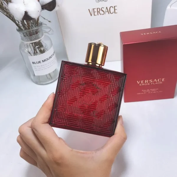 Versace new red Eros Eau de Parfum for men new red bottle 100ml. - Image 5