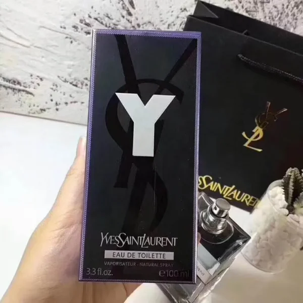 YSL Yves Saint Laurent Y pioneer men's perfume Y why 100ml - Image 5