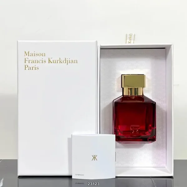 Maison Francis Kurkdjian MFK Francis Kurkdjian Red Baccarat, Jian Perfume Baccarat 540 Red Bottle Fragrance Edition 70ml - Image 4