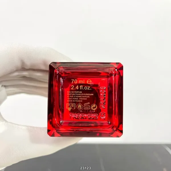 Maison Francis Kurkdjian MFK Francis Kurkdjian Red Baccarat, Jian Perfume Baccarat 540 Red Bottle Fragrance Edition 70ml - Image 3