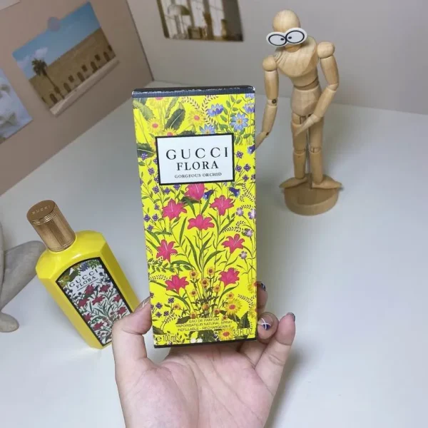Gucci Flora Gorgeous Orchid, 2024 Gucci Dream Vanilla Orchid 100ml - Image 4