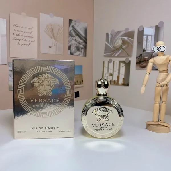 Versace Gold Eros Women's Fragrance Gold Box 100ml - Image 4
