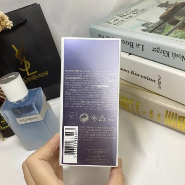YSL Saint Laurent new Y pioneer men's frosted light fragrance fresh water eau fraiche 100ml - Image 3