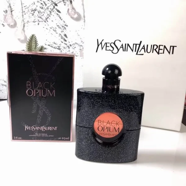YSL Saint Laurent Black Opium Black Opium Women's Perfume Rock Black Opium EDP 90ml - Image 5